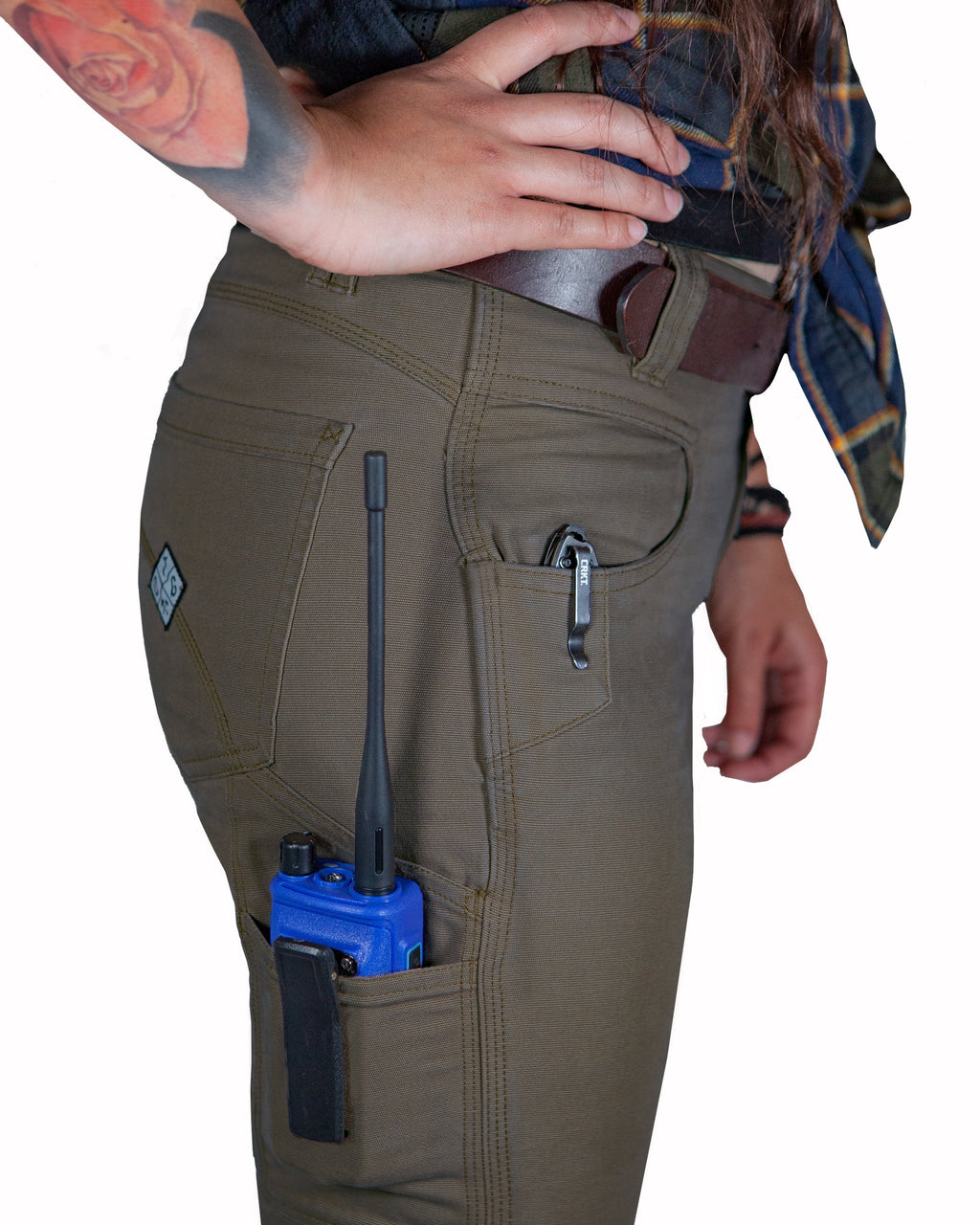 Off The Grid Surplus Kestral Women's Pant - Deadwood — side view