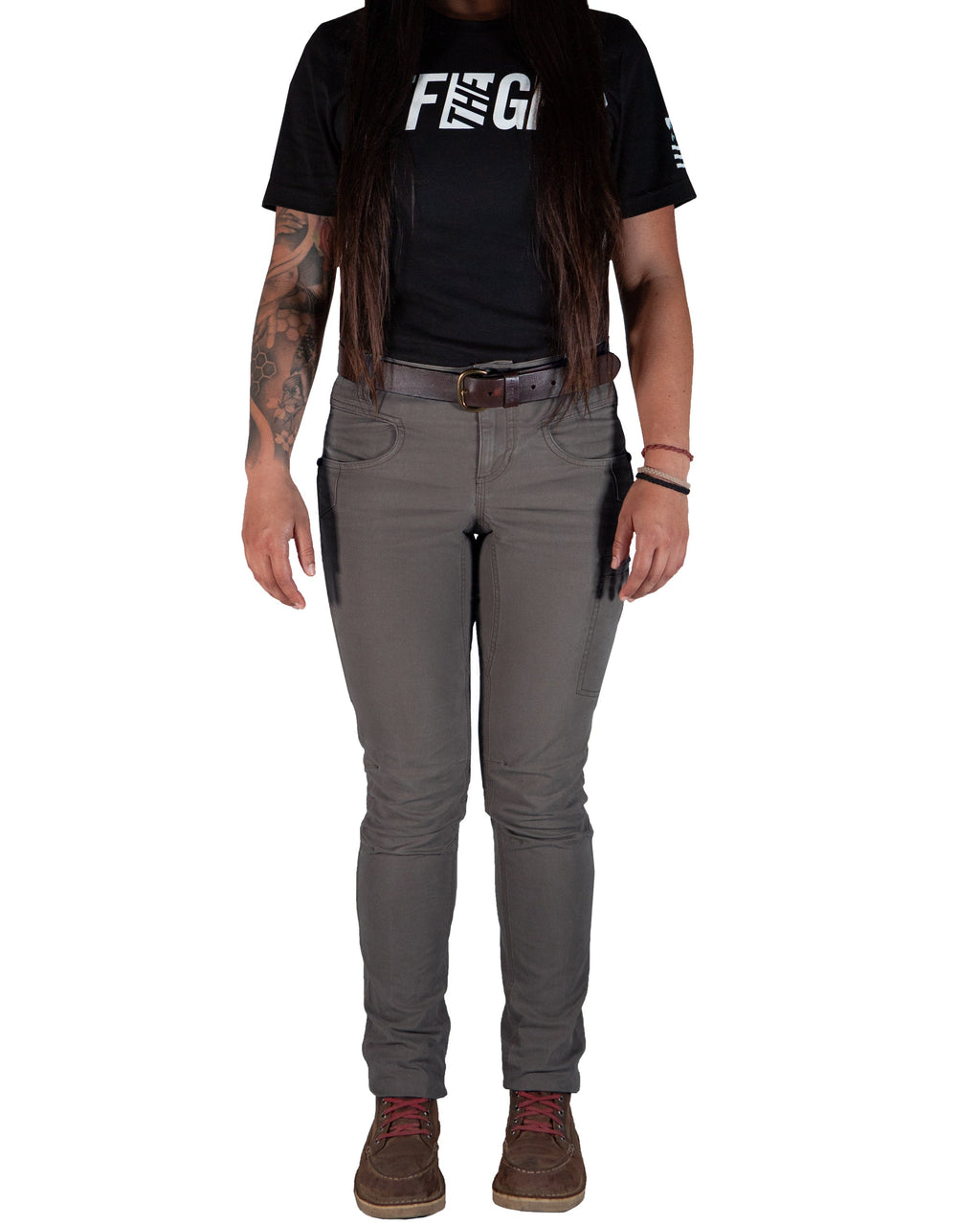 Off The Grid Surplus Kestral Women's Pant - Pavement — detail close-up
