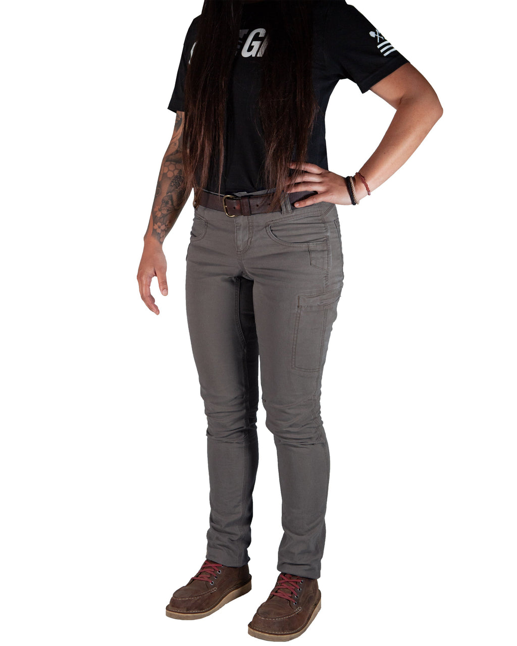 Off The Grid Surplus Kestral Women's Pant - Pavement — back view