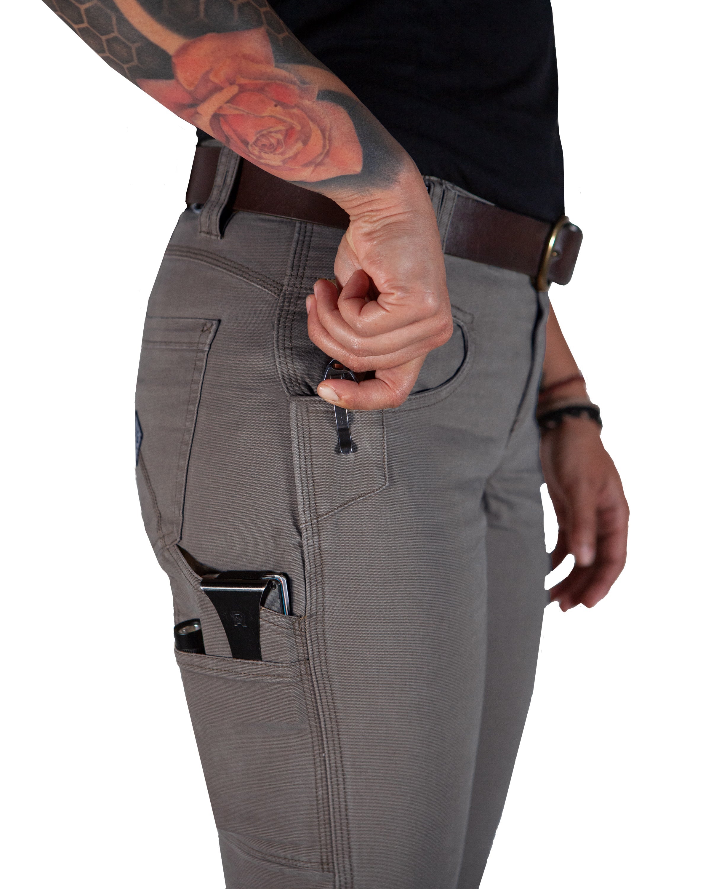 Off The Grid Surplus Kestral Women's Pant - Pavement — alternative angle