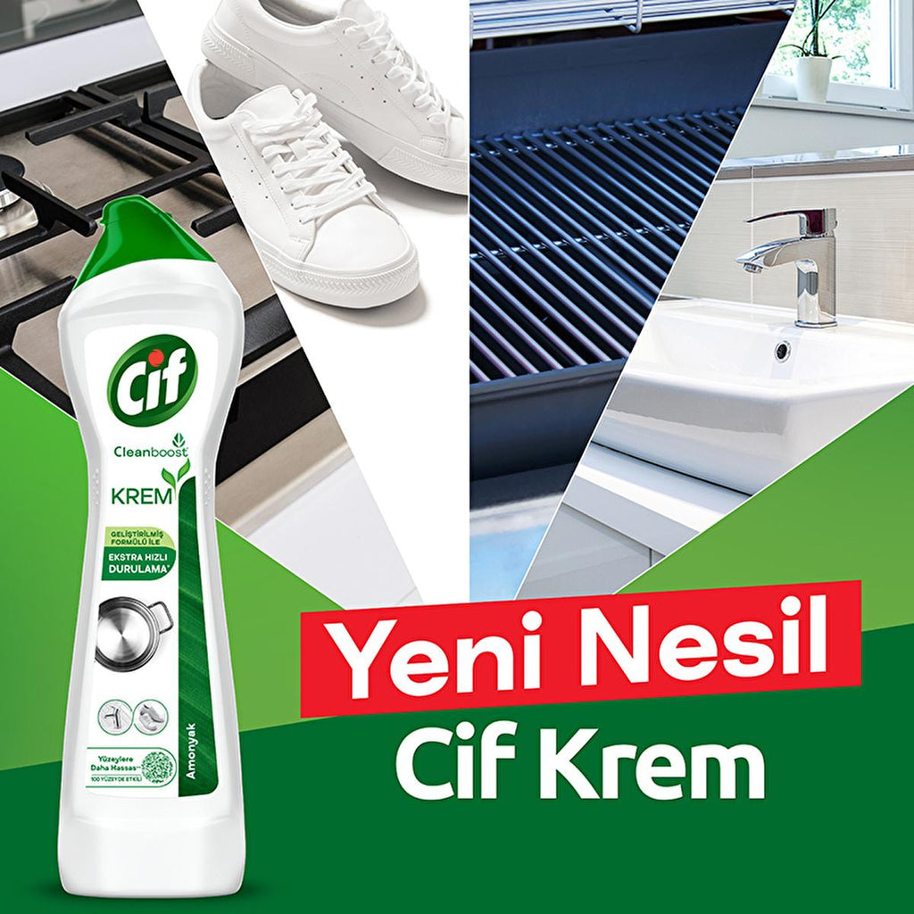Cif Cream Cleaner Ammonia: The Ultimate Multi-Surface Household Cleaner for Fast, Effective Stain Removal