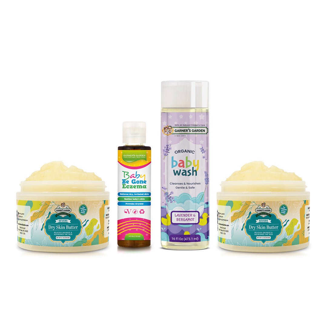 Baby & Kids Eczema Relief & Skin Barrier Support System by Garner's Garden