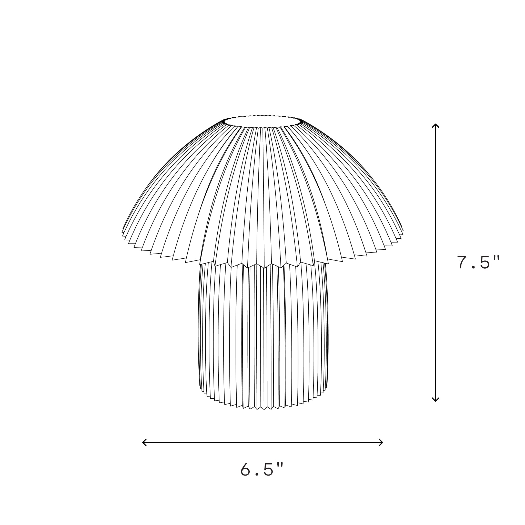 Cordless Kinoko Lamp – Wooj Design, view 6