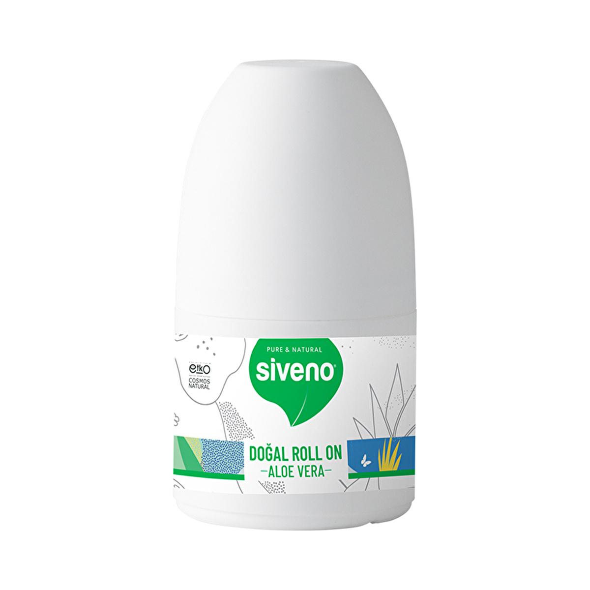 Siveno Natural Aloe Vera Roll-On Deodorant for Women - 100% Natural Ingredients, Chemical-Free & Eco-Friendly
