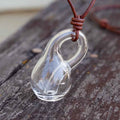 Princess Awesome & Boy Wonder Klein Bottle Necklace — main product shot
