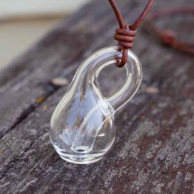 Princess Awesome & Boy Wonder Klein Bottle Necklace