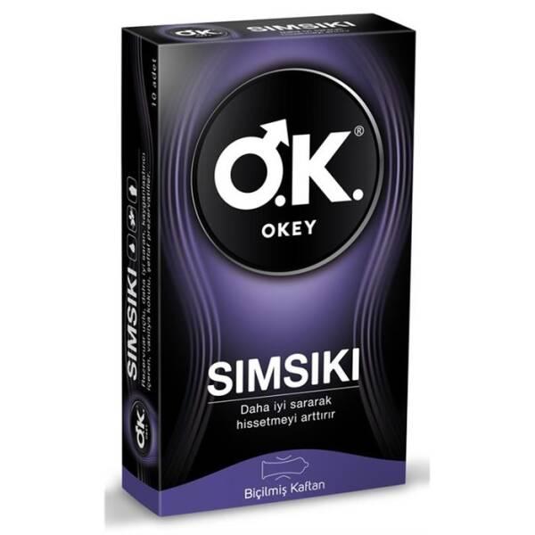 Okey Tight Fit Condoms - Snug & Comfortable Protection, Pack of 10