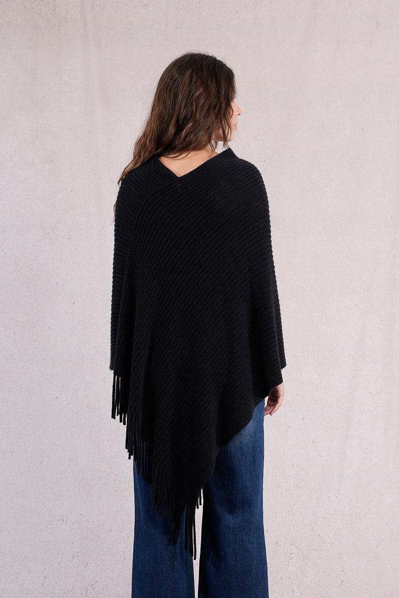 KADOU BOUTIQUE Knitted Poncho — alternative angle