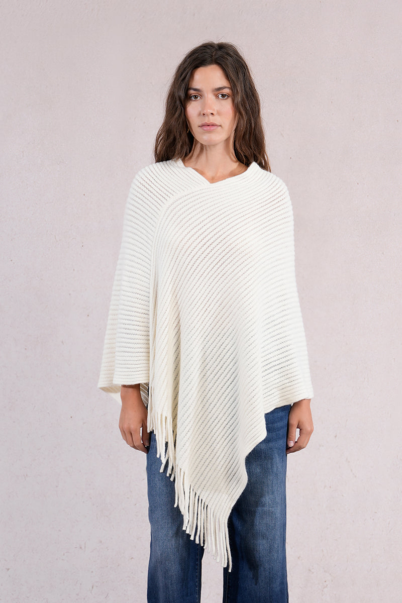 KADOU BOUTIQUE Knitted Poncho — main product shot