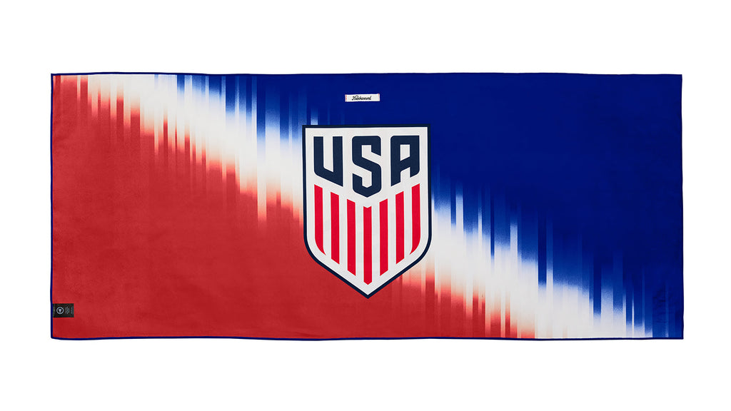 Goal Five U.S. Soccer 2024 Knockaround Adventure Towels — detail close-up