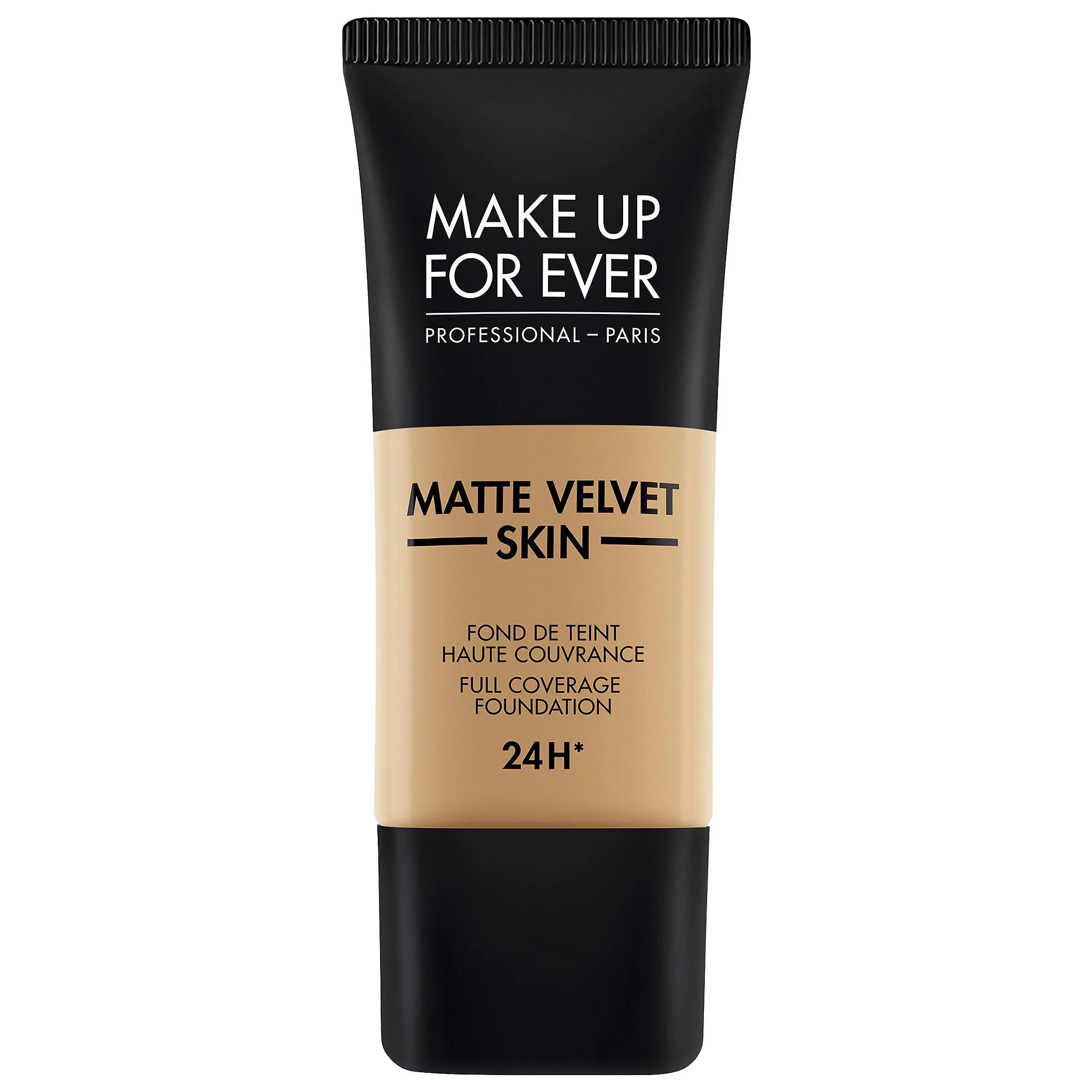 Matte Velvet Skin Full Coverage Foundation: 24H Waterproof, Oil Control & Flawless Matte Finish - Long Lasting Foundation for Oily Skin