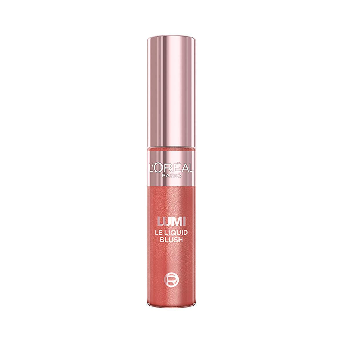 Loreal Paris Lumi Blush Liquid Blush 630 Glowy True Rose - Liquid Blush for Radiant Cheeks, Sensitive Skin Friendly
