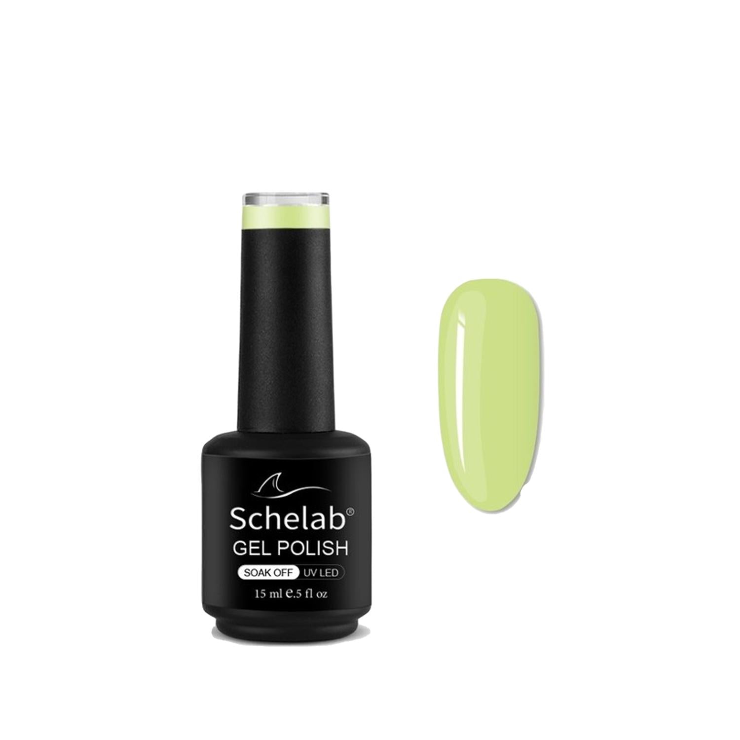 Schelab Long-Lasting 3 Step Gel Nail Polish 15ml - Permanent Nail Polish for Salon Quality Finish at Home