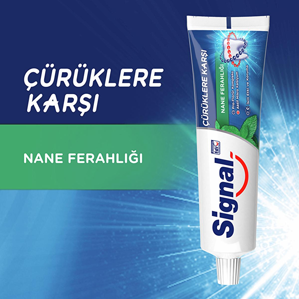 Signal Anti-Cavity Toothpaste with Pro-Fluoride Complex & Long-Lasting Freshness - 3.38 fl oz