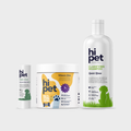 HiPet Bone & Joint Support Package for Dogs, Multivitamin Tablets + Clarifying Shampoo + Paw Balm, 3-Piece Bundle