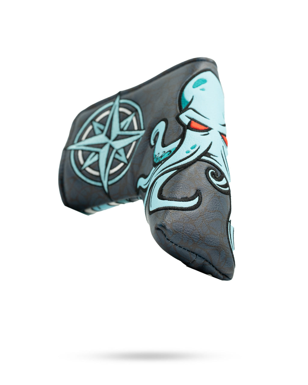 Pins and Aces Kraken - Blade Putter Cover — side view