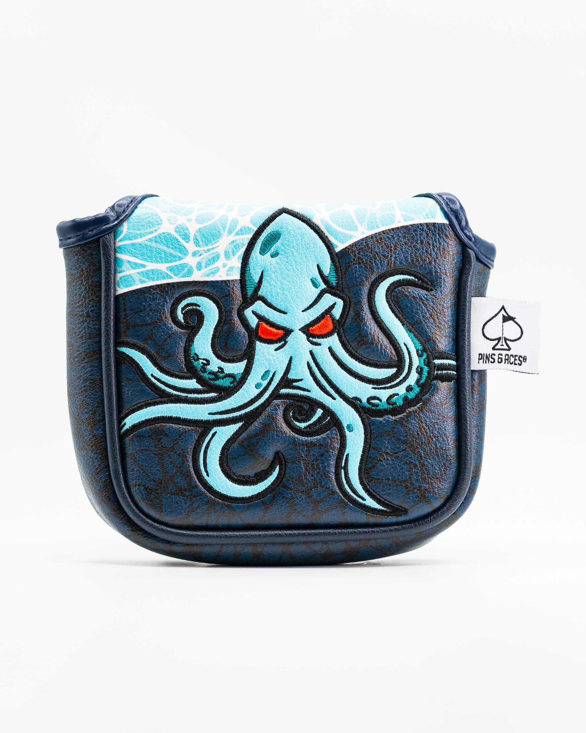 Pins and Aces Kraken - Mallet Putter Cover — feature highlight