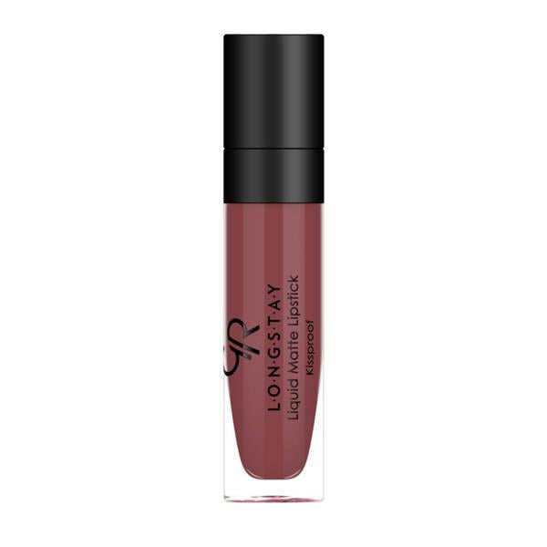 Golden Rose Liquid Matte Lipstick - Long-Lasting, Nourishing Lip Color with Vitamin E