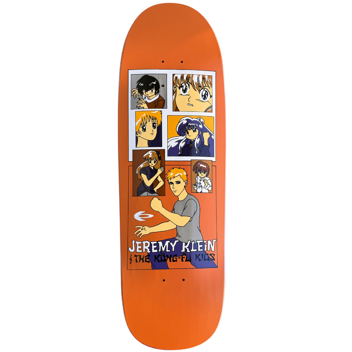 JK Industries Kung Fu Kids Classic Skateboard Deck - 9.5" Assorted by Skates USA