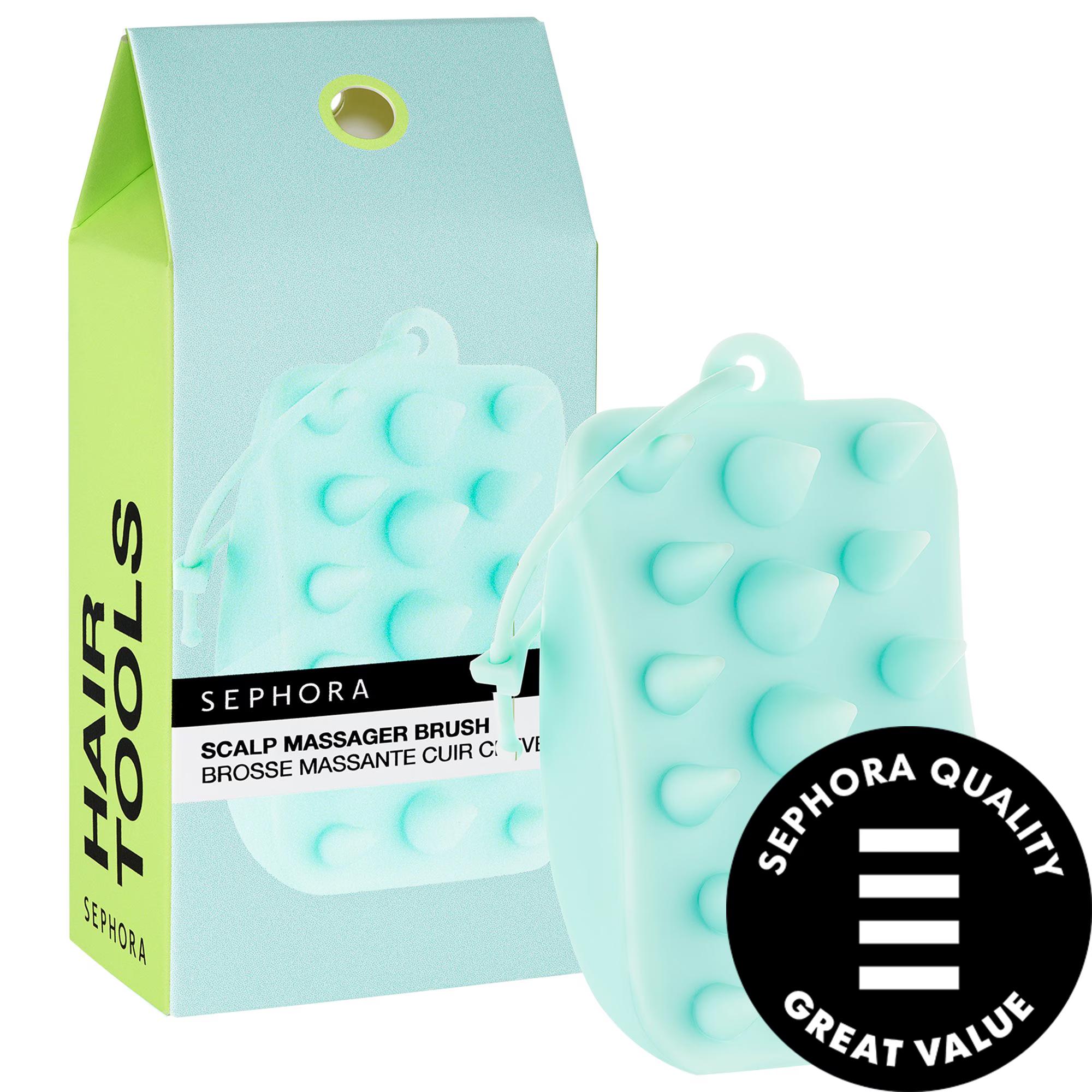 Silicone Scalp Massager by EcoTools - Eco-Friendly Hair Care for Healthy Scalp & Hair, Plastic-Free, Hygienic & Easy to Clean