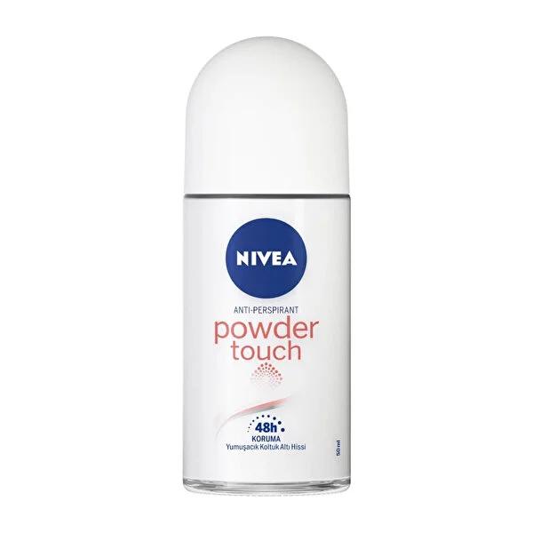 Nivea Powder Touch Women's Roll-On Deodorant 1.7oz - 48-Hour Protection | Nivea