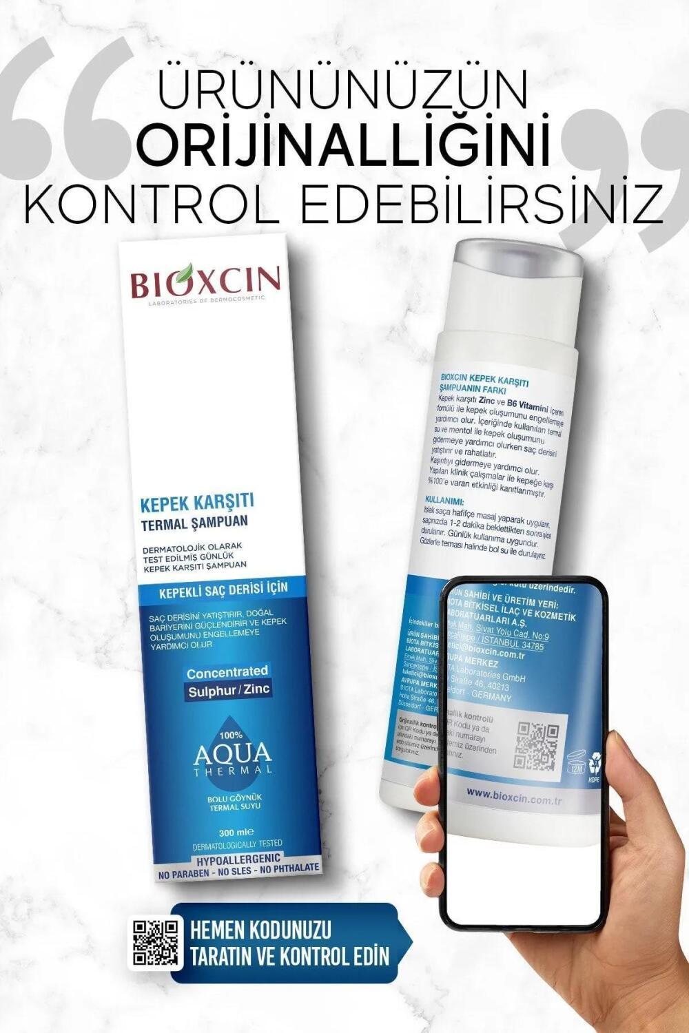 Bioxcin Anti-Dandruff Thermal Shampoo 300 ml