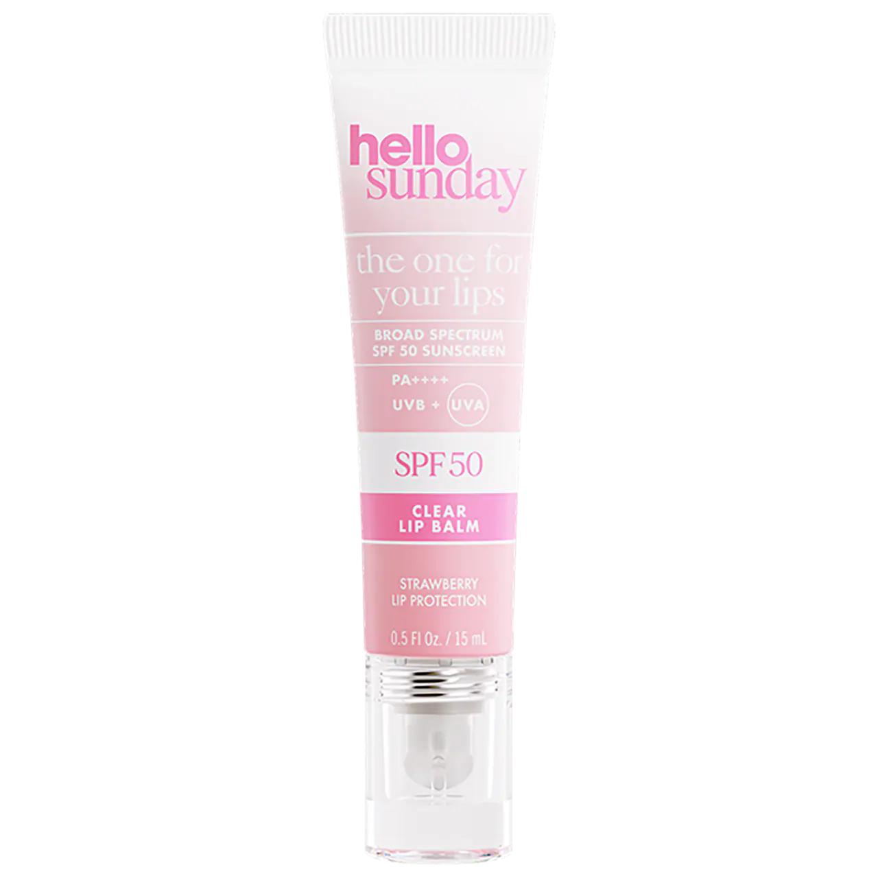 The One For Your Lips SPF 50 Hydrating Lip Balm with Hyaluronic Acid & Squalane - Vegan, Gluten-Free, Cruelty-Free