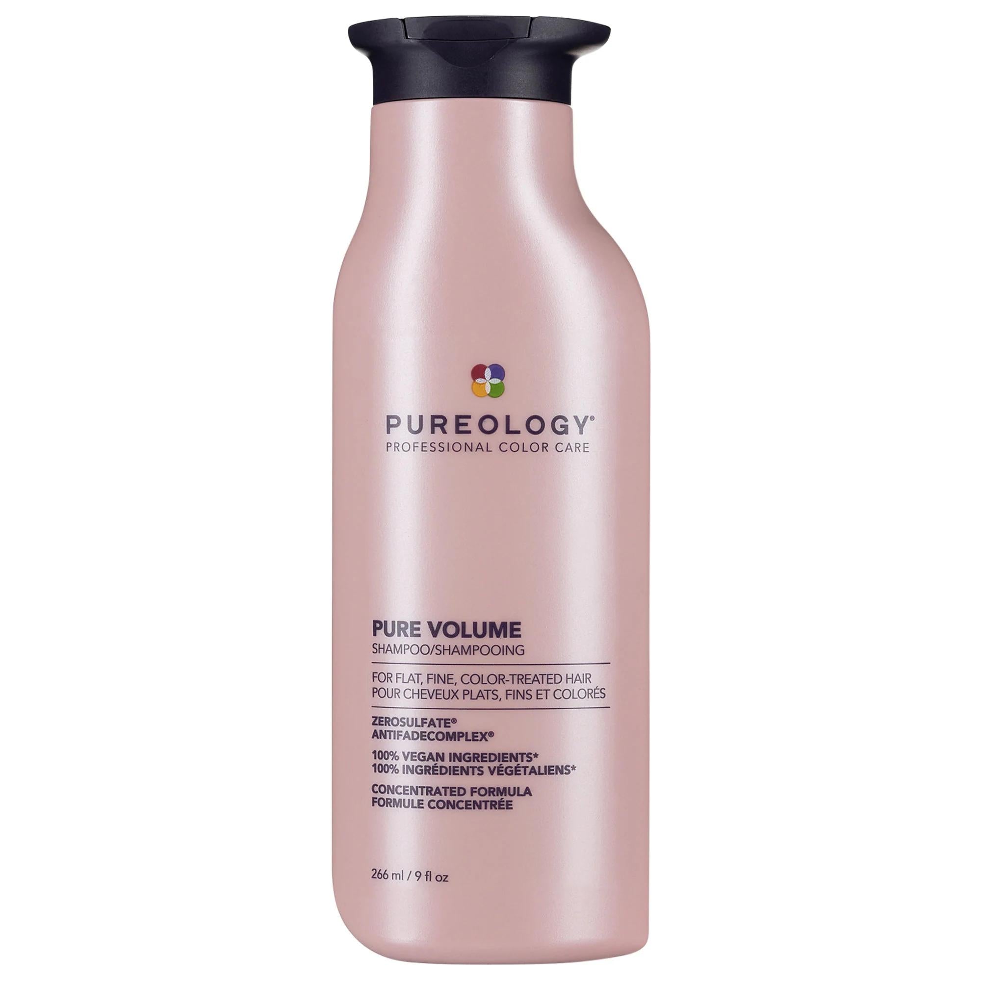 Pure Volume Sulfate-Free Shampoo - Vegan, Cruelty-Free, Volumizing & Color-Safe for Fine Hair