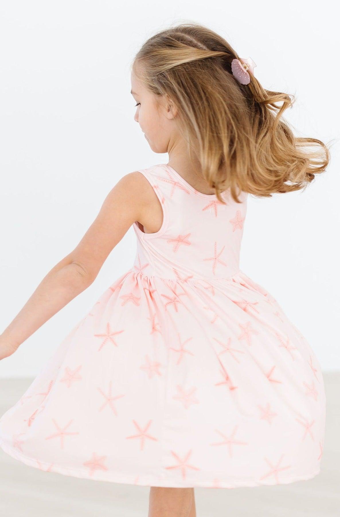 Mila & Rose ® Starfish Tank Twirl Dress — side view