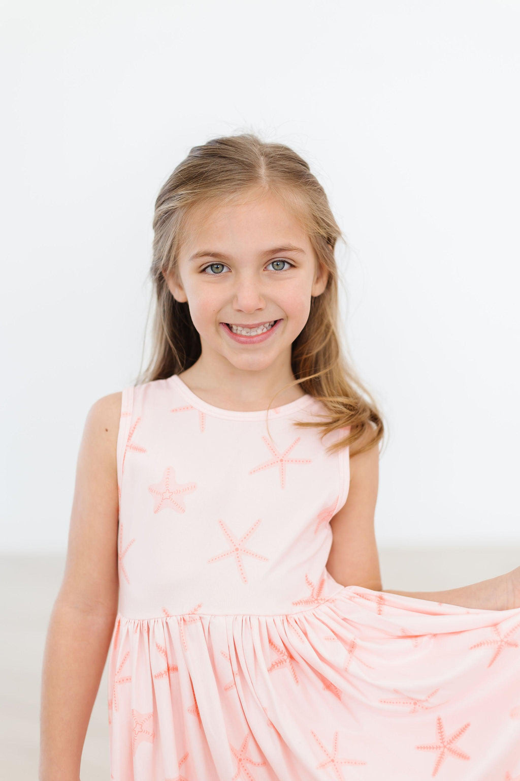 Mila & Rose ® Starfish Tank Twirl Dress — back view