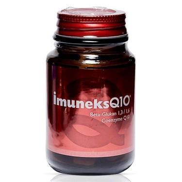 İmuneks Q10 - Antioxidant with Beta Glucan & Coenzyme Q10 - 30 Capsules
