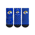 Rock 'Em Socks Rock 'Em Socks Los Angeles Rams - Number 1 Fan 3-Pack (Toddler) — main product shot
