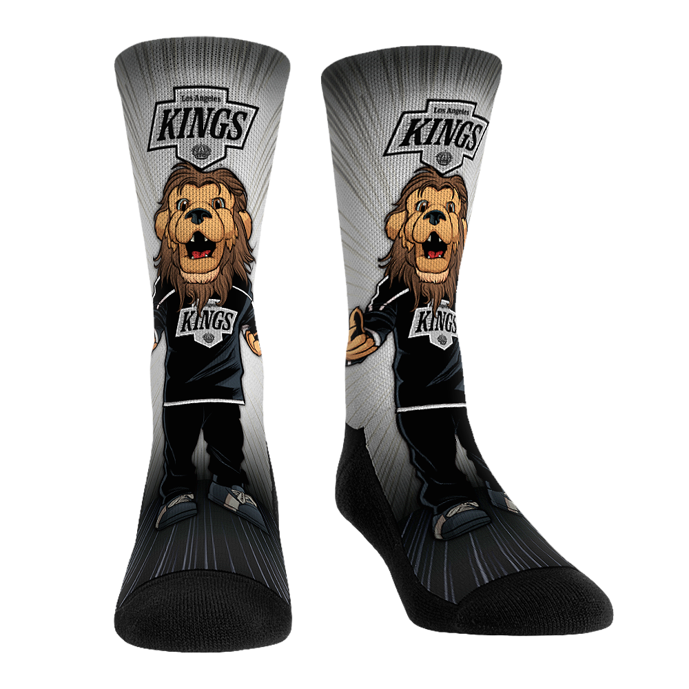 Rock 'Em Socks Rock 'Em Socks Los Angeles Kings - Mascot Pump Up! — main product shot
