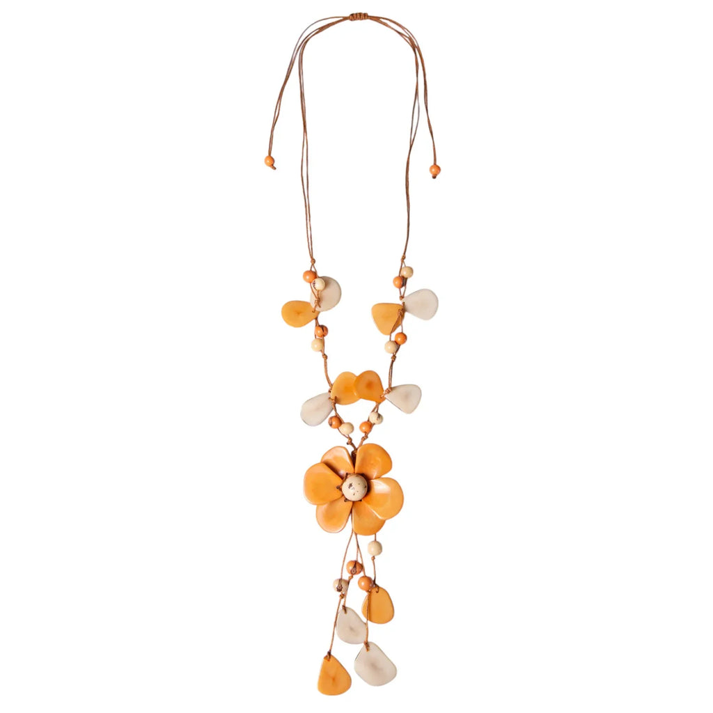 KADOU BOUTIQUE Tagua Florio Necklace — detail close-up