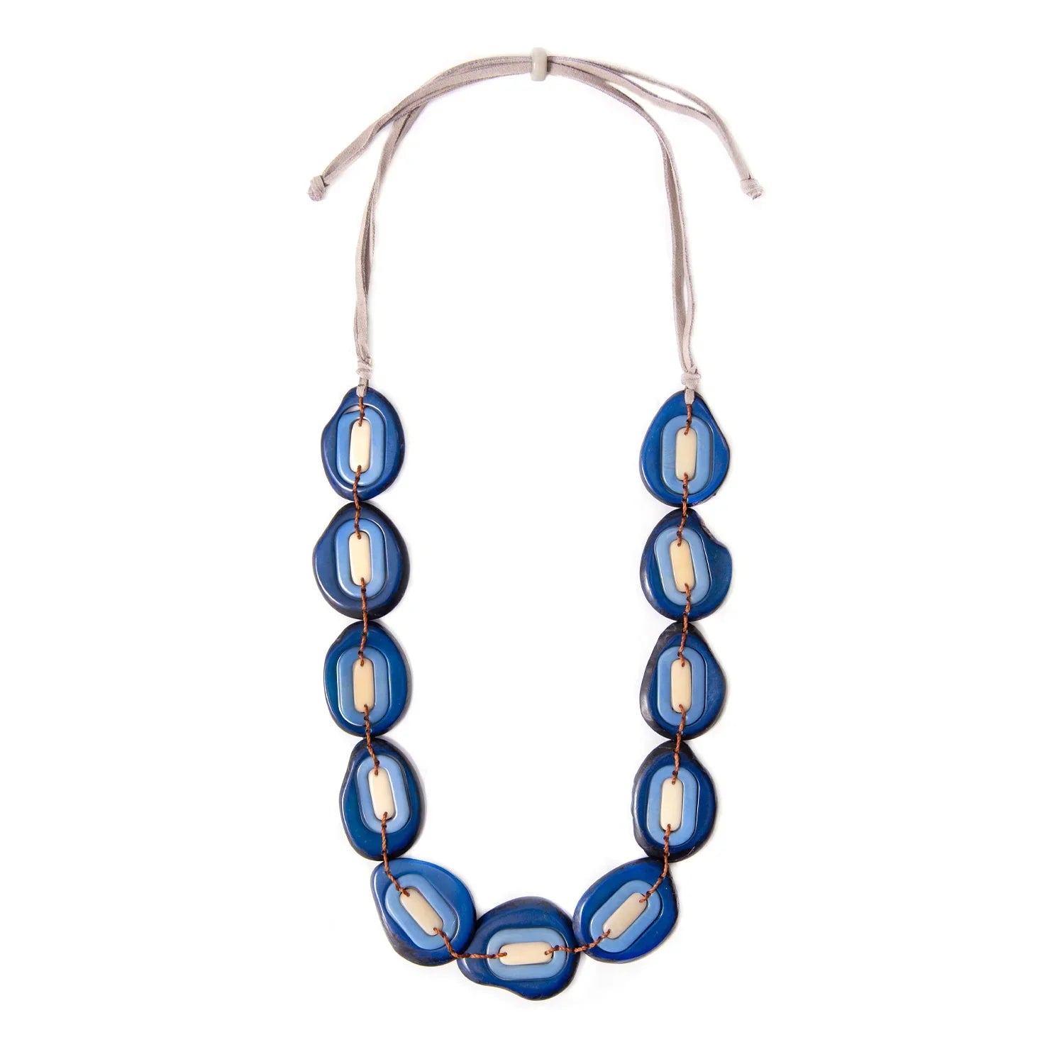 KADOU BOUTIQUE Tagua Yoli Necklace — detail close-up