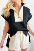 Pretty Little Patriot Pretty Little Patriot Boujee Collared Yacht Set — main product shot