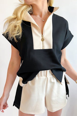 Pretty Little Patriot Boujee Collared Yacht Set