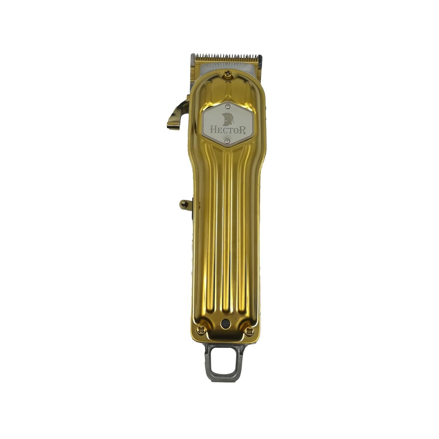 Hector Troy Professional Shaving Machine K2 Gold Motif - High-Quality Barber Equipment for Precision Shaving