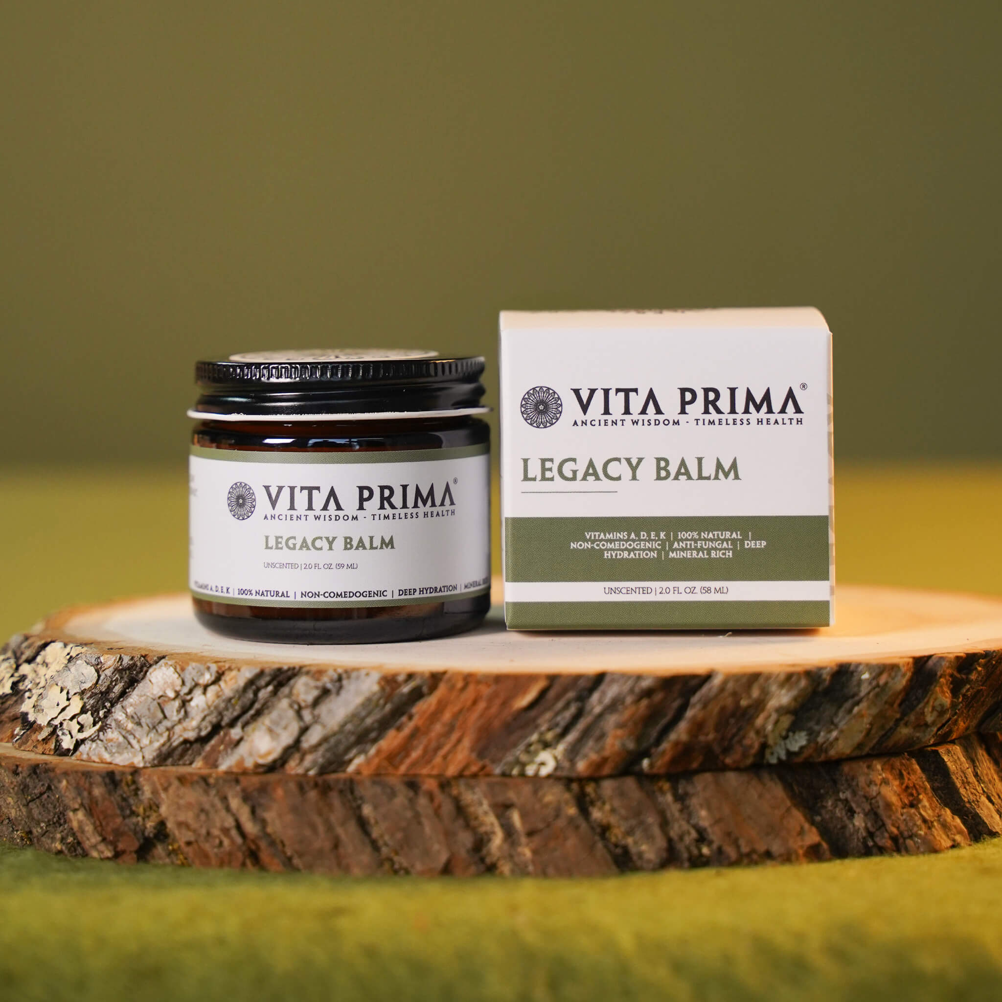 Vita Prima Legacy Tallow Balm — jar product shot