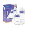 Lansinoh Baby Bottle and Nipple Starter Set with NaturalWave Nipple Design