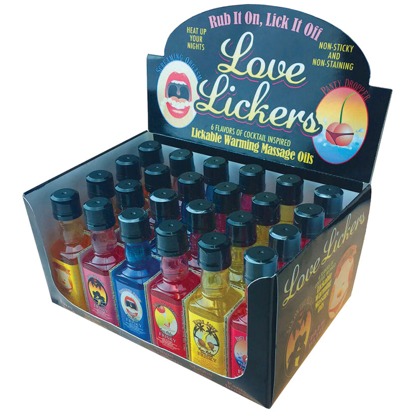 Love Spark Cove | Intimate Apparel, Pleasure Shop & Free Shipping Love Lickers Display of 24 — main product shot