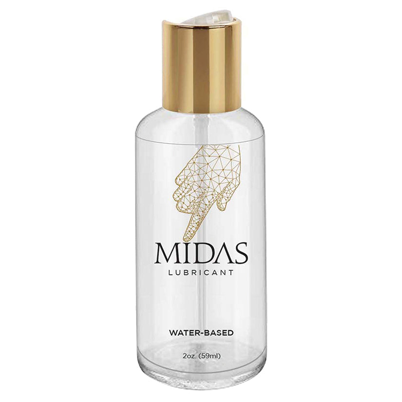 Love Spark Cove | Intimate Apparel, Pleasure Shop & Free Shipping Midas Water Based Lubricant 2oz — main product shot