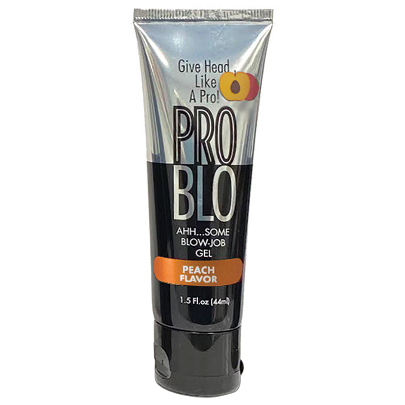 Love Spark Cove | Intimate Apparel, Pleasure Shop & Free Shipping Problo Oral Pleasure Gel-Peach — main product shot