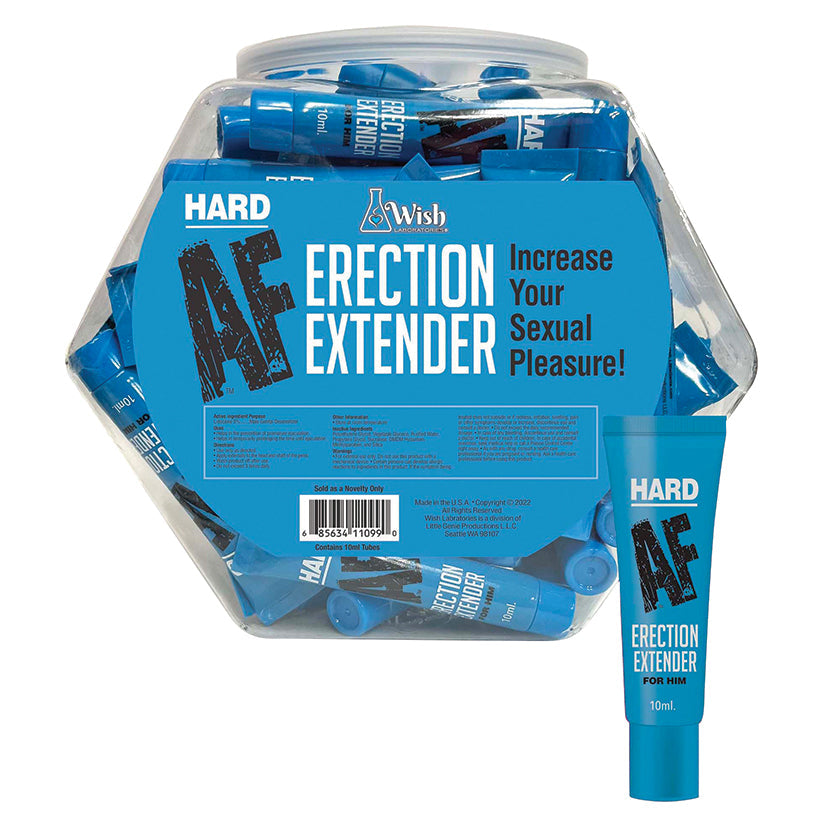 Love Spark Cove | Intimate Apparel, Pleasure Shop & Free Shipping Hard AF Erection Extender 10ml Fishbowl of 65pcs — main pro