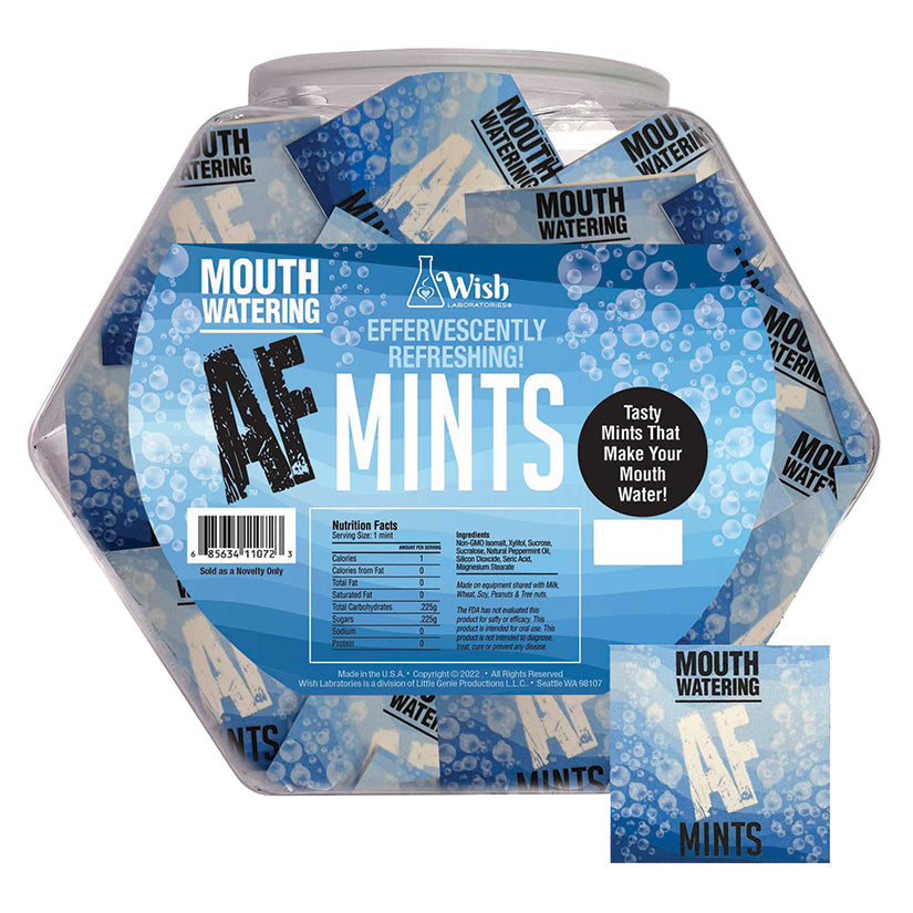 Love Spark Cove | Intimate Apparel, Pleasure Shop & Free Shipping Mouthwatering AF Mints Fishbowl of 100 — main product shot