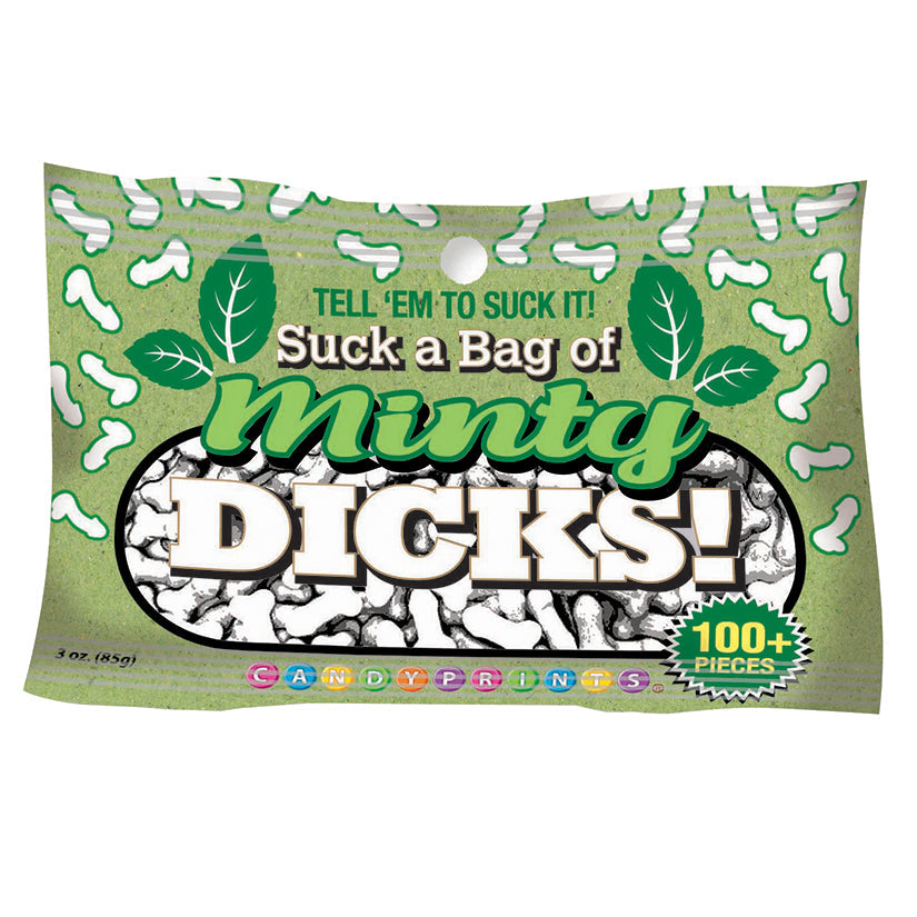 Love Spark Cove | Intimate Apparel, Pleasure Shop & Free Shipping Suck A Bag of Minty Dicks 3oz Bag — main product shot