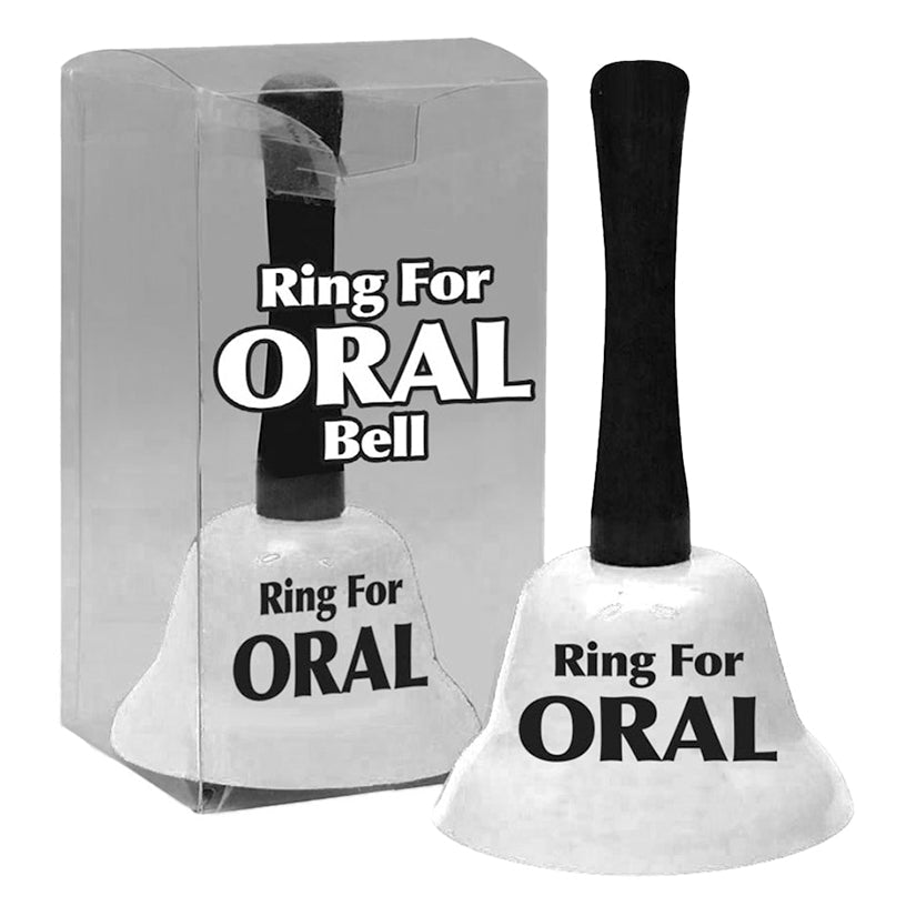 Love Spark Cove | Intimate Apparel, Pleasure Shop & Free Shipping Ring The Bell For Oral-White — main product shot