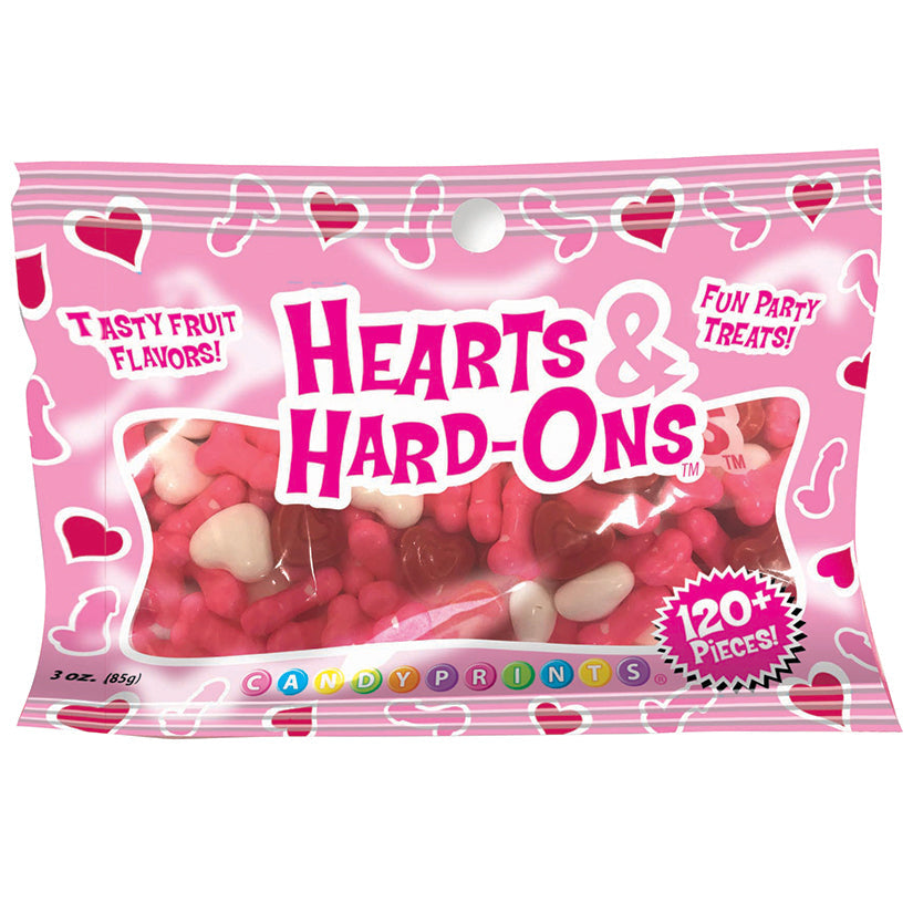 Love Spark Cove | Intimate Apparel, Pleasure Shop & Free Shipping Hearts & Hard Ons 120pcs Bag 3oz — main product shot