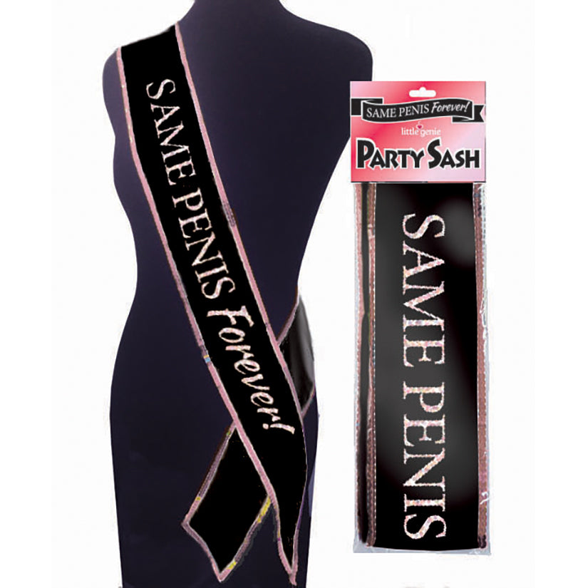 Love Spark Cove | Intimate Apparel, Pleasure Shop & Free Shipping Same Penis Forever Sash — main product shot