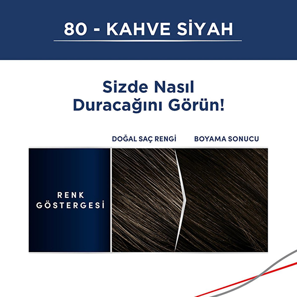 Men Perfect Hair Dye - Quick & Natural Looking Grey Hair Coverage for Men